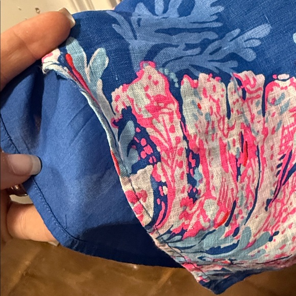 Lilly Pulitzer Jorigan Linen Midi Dress - Picture 10 of 10